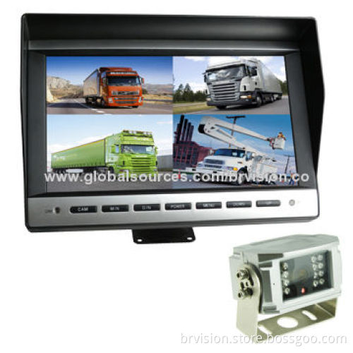 Rearview System, 10.1-inch TFT LCD, with IP68 rearview camera